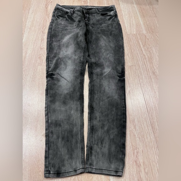 Revolution by REVOLT black acid wash jean - Picture 3 of 9